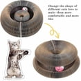 thumbnail image 5 of Juguetes para gatos Kitty Kurlz - Rascador mágico tipo acordeón, rascador interactivo, juguete plegable tipo acordeón para gatos - Perfecto, 5 of 5