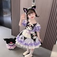 thumbnail image 2 of Vestido Kawaii Miniso Kuromi para niños, vestidos de princesa Lolita, dibujos animados, fiesta al aire libre, regalos de cumpleaños, Verano, 2 of 5