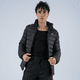 thumbnail image 3 of Chamarra Acolchada Impermeable HikePath Hombre Negro Talla Extra Grande, 3 of 8