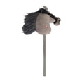 thumbnail image 3 of Caballo de peluche divertido en un palo para niños de 3 años o más Gris, 3 of 9