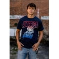 thumbnail image 4 of Dennis the Menace American Patriot Men's Graphic T Shirt Tees Brisco Brands 3X, 4 of 5