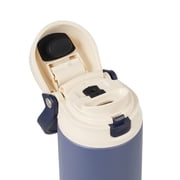 TAL 24oz Stainless Steel 2-in-1 Water Bottle with Straw and Chug Lid, Navy
