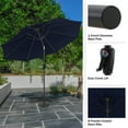 thumbnail image 4 of Pure Garden 10FT Patio Umbrella with Auto Tilt and Vented Canopy (Navy), 4 of 18