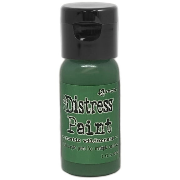 Tim Holtz Distress Paint Flip Top 1oz-Rustic Wilderness