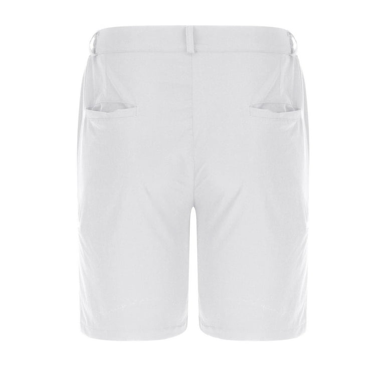 Clearance! ZVNAΖH Mens Stretch Golf Shorts with 5 Pockets 7 Inch