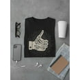 thumbnail image 3 of Tattooed Hand Thumbs Up Tee Men's -Image by Shutterstock, 3 of 4