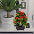 thumbnail image 3 of Artificial Potted Plant Fake Potted Flower Faux Potted Plant Bonsai Decoration Fake Decor, 3 of 8