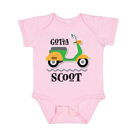 

Inktastic Scooter Bike Gotta Scoot Gift Baby Boy or Baby Girl Bodysuit