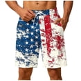 thumbnail image 2 of SOOMLON Men's Patriotic Swim Trunks 4th of July Beach Board Shorts with Pockets Quick Dry Swim Shorts Vacation Shorts, 2 of 6