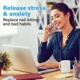 thumbnail image 3 of Infinity Cube Fidget Toy Stress Relieving Fidgeting Game for Kids and Adults,Cute Mini Unique Gadget for Anxiety Relief and Kill Time (Purple), 3 of 7