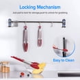 Lock Cook Bundlepro Stainless Steel Kitchen Tongs with Silicone Tips, 3 Sizes 7 ...