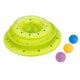 thumbnail image 1 of Plastic Detached Anti skid Cute Cartoon Three Layers Turntable Cat Toy (Green), 1 of 1