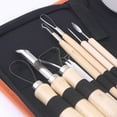 thumbnail image 6 of 15 PCS Halloween Pumpkin Carving Kit Professional Heavy Duty Carving Set Fruit Carver Knife Multipurpose Pumpkin Kit For Carving Pumpkin And Other Fruits,A, 6 of 6