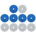 10Pcs 3in Sanding Discs Pads Buffing Polishing Diamond for Marble
