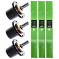 thumbnail image 1 of 8TEN Spindle High Lift Blade Kit for Wright Mfg Stander ZK 61 MK1002063, 1 of 8