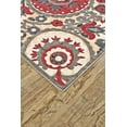 thumbnail image 6 of 8' X 11' Tan Red and Taupe Paisley Power Loom Area Rug, 6 of 9