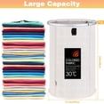 thumbnail image 4 of 75L Premium Laundry Basket with Handles Waterproof, Collapsible Hampers for Laundry, Washing Bin Clothes Bag for Travel Bathroom College Essentials Storage for College Dorm, Family, 4 of 8