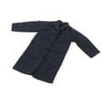 thumbnail image 4 of Gabardina para ropa de muñeca, figura masculina a escala 1/6, elegante, cortavientos con figuras de acción para accesorio de figuras de acción de 12 Azul oscuro, 4 of 8