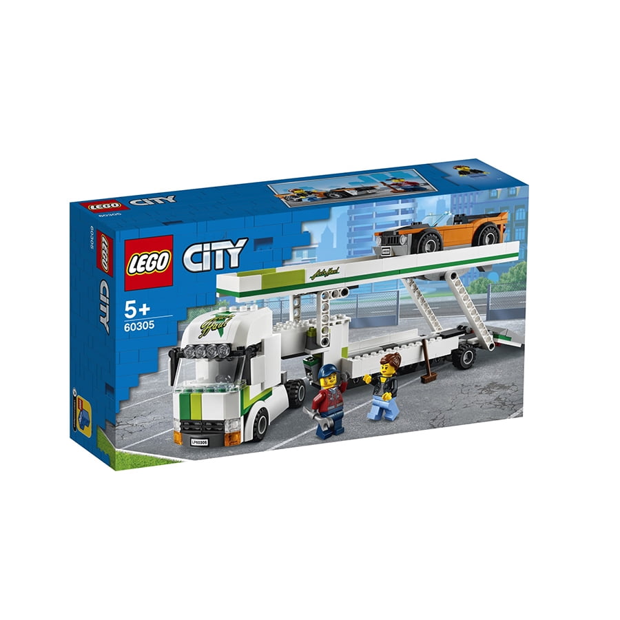 Kit de construcción del transportador de caballos Lego City no