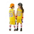 thumbnail image 2 of Maillot de Basket Sans Manches pour Jeunes, Gilet en Maille, Haut et Short d'Uniforme, Tenue d'Été-Week, 2 of 4