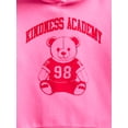 thumbnail image 5 of Wonder Nation Toddler Girls Graphic Hoodie with Long Sleeves, Sizes 12M-5T, 5 of 5