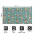 thumbnail image 5 of Chihuahua and Footprints Door Rugs,Washable Non Slip Door Mats Indoor,Decorative Door Mats,Entry Mat Indoor for Entrance,Bedroom,Kitchen,Bathroom,17"x30", 5 of 6