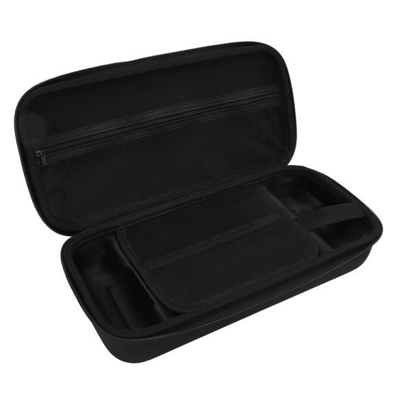 Estuche De Transporte Para Consola De Juegos, Bolsa De Almacenamiento Negra Para Consola De Juegos, Cremallera Doble A Prueba De Golpes De Gran Capacidad Para Viajes Diarios