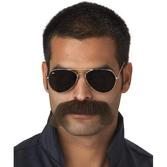 The Man Mustache Beard Adult Halloween Accessory