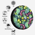 thumbnail image 6 of Kdxio Watercolor Cactuses for Tire Cover Wheel Protectors Tyre Covers Weatherproof Wheel Covers Universal Fit for Trailer Rv SUV Truck Camper Travel Trailers 16 inch, 6 of 8