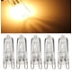 thumbnail image 2 of Halógeno G9, G9 glühbirne, 10 Stück Halogenlampe 220 V, Halogenlampen 40w, Vernickeltes Filament, Klarglas, Warmweiß, für Kronleuchter, Schrank- & Badezimmerbeleuchtung, 2 of 6