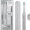 Silver, variant on AquaSonic Icon Slim Electric Toothbrush - For Adults and Kids, Magnetic Holder, Travel Case, Rechargeable (White)