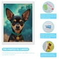 thumbnail image 3 of Diamond Art Kits for Adults - Chihuahua Sky Portrait Collar 5d Diamond Painting for Adults, Diamond Art for Adults Beginners, Frameless Diamond Painting Kits for Adults for Home Wall Decor, 3 of 7