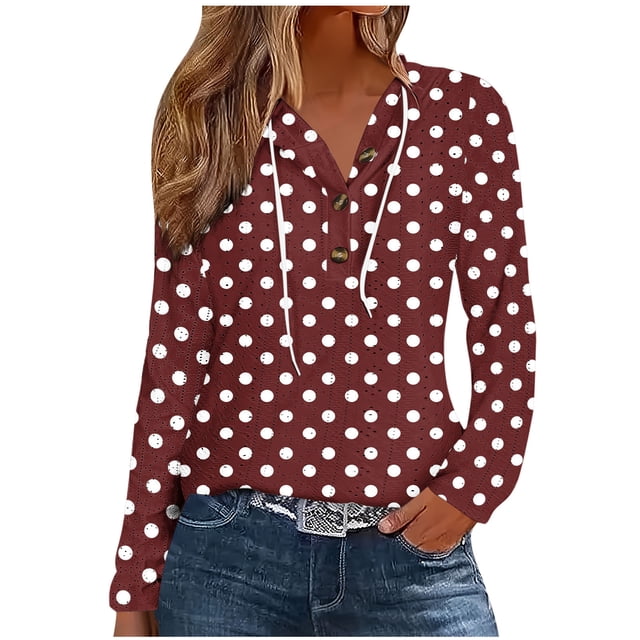 Hauts à Manches Longues pour Sortir pour Femmes Hauts Femmes à Manches Longues Hauts de Sortie pour Femmes Hauts Femmes Chemises à Manches Longues à Col en V pour Femmes Chemise Femme