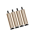 thumbnail image 1 of 4x Sofa Feet Metal Furniture Legs Rustproof Adjustable Height Support Leg for Furniture Modern Style Replacement Couch Legs for Table Chair , gold 25cm, 1 of 8