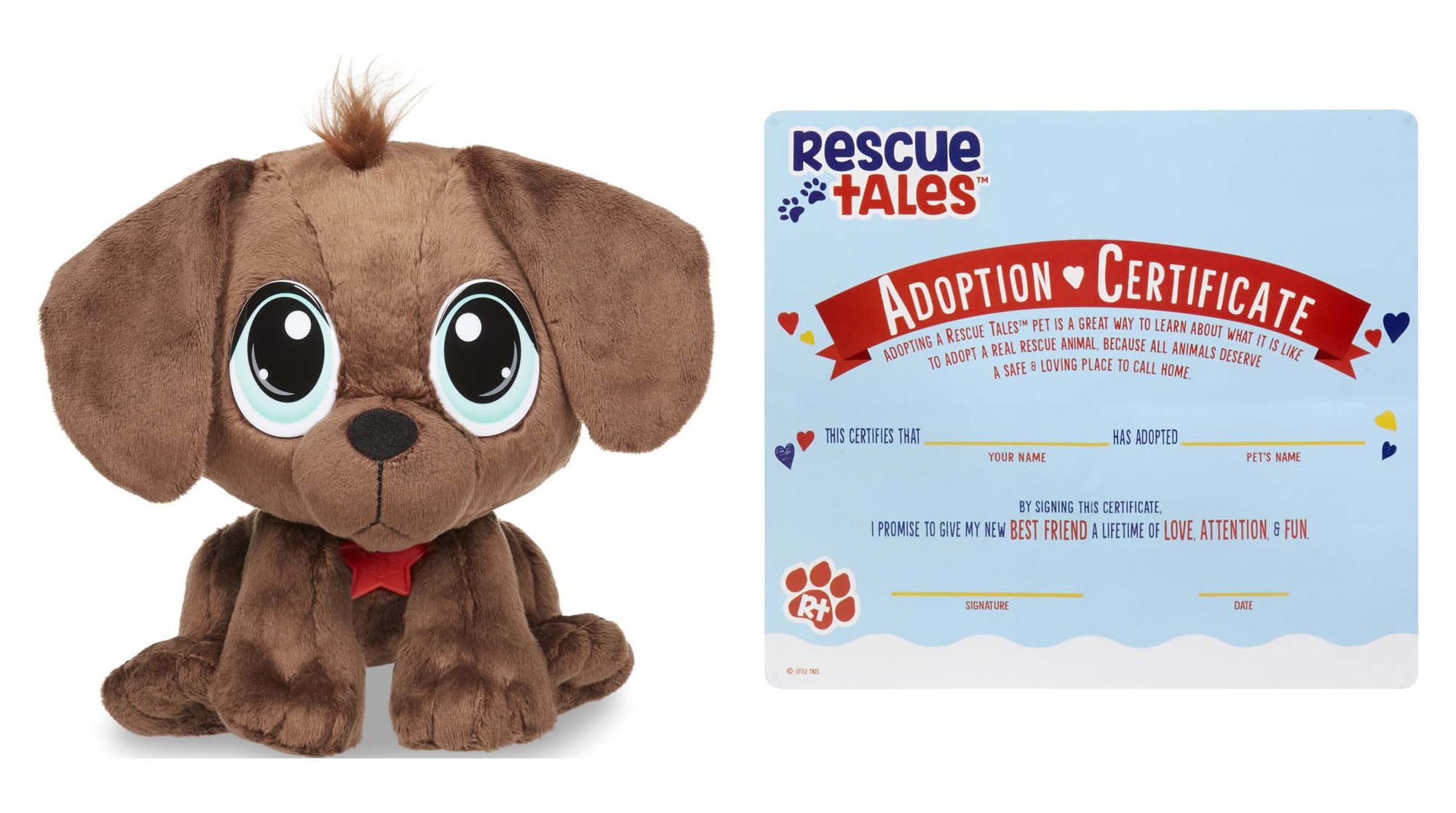 Rescue Tales Scrub 'n Groom Bathtub Toy Dog Playset