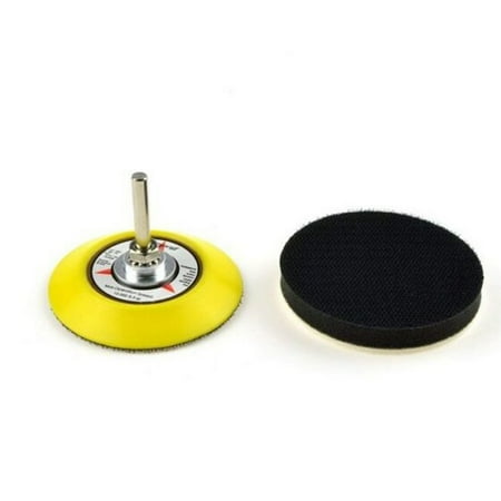 

3 Inch 75mm Hook and Loop Sanding Pad with Soft Foam Layer Buffering Pad Kit