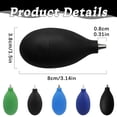 thumbnail image 3 of Manual Rubber Bulb Air Duster for Keyboard Cleaning, Powerful Dust Blower for Computer Laptop Camera, PVC Reusable Electronics Cleaner Tool, Eco-Friendly, No Cans Needed, Blue, By Preplabs, 3 of 4
