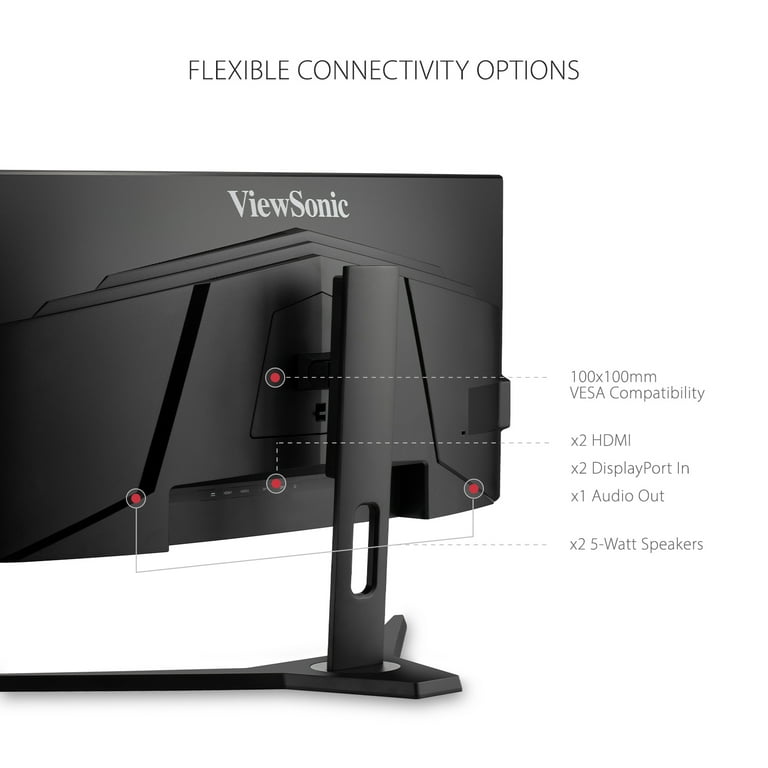 VX3418-2KPC - 34 OMNI 21:9 Curved 1440p 1ms 144Hz Gaming Monitor with  FreeSync Premium