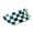 Blue and White, variant on Xirurus Motorcycle Helmet Visor 3/4 Open Anti-Sun Retro 3-Snap Shield Universal Fit for Small Half Helmets (Black, 7.09 x 2.95 inches / 18 x 7.5 cm)