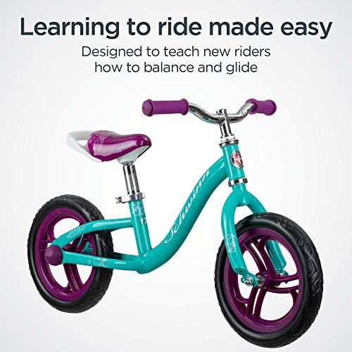 Kids Bike Schwinn Elm - 12-18" Wheels | Training Wheels Included | Adjustable Seat | BMX Style Kids Bicycle