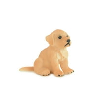 Golden Retriever, Puppy, Hand Painted, Educational, Museum Quality, Realistic, Rubber Canine, K9, Diorama, Figure, Toys, Kids, Gift, 2 Inches. CH864 BB199