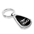 thumbnail image 2 of Ford Mustang 5.0 Black Dome Chrome Metal Teardrop Key Chain, 2 of 7