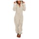 thumbnail image 1 of Mono con capucha de manga larga para mujer, pijama informal de invierno cálido, ropa de dormir Fridja  nalpqowj17865, 1 of 6