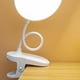 thumbnail image 5 of Lámpara de escritorio LED | Clip y de pie • Manguera ajustable a 360° • Atenuación de 3 niveles • USB recargable • Cuidado ocular Blanco cálido 4500K • Cable 0,8 m • 6x13x40cm ABS Blanco, 5 of 9