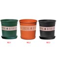 thumbnail image 2 of Multicoloured Bucket Flower Holder Plastic Succulent Gallon Flowerpot Basket Plant Planter Balcony Decors, 2 of 6