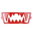 thumbnail image 2 of Front Grille Teeth Insert Decoration Cool Look Bumper Center Grille Replacement  Slingshot 2015-2025, 2 of 7