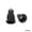 black, variant on Sportact Cycling,Bicycle Accessories,Bike Handlebar End Aluminum Alloy Lock Handle Bar Grips Cover Cap