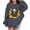 Dark Gray, variant on Grblisyd Cute Hoodies for Teen Girls Halloween Trendy Preppy Hooded Sweatshirts Oversized Long Sleeve Pullover Tops