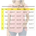 thumbnail image 7 of VBTAPA Women Tunic Tops Dressy Casual Short Sleeve Blouses Petal Ruffle Shirts V Neck Chiffon Work Business Shirt Purple XL, 7 of 7