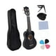 thumbnail image 3 of Instrumento musical de ukelele para niños Toy de juguete educativo temprano Portable 21 pulgadas Profesional para niños para niños de más de 3 años negro, 3 of 8
